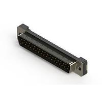 EDAC 627-037-320-212 D-Sub Connectors - Standard Density Vertical Plastic Body D-Sub Connector