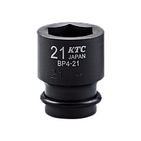 KTC BP4-17P 1/2"Sq. Impact Socket (Standard / With Pin & Ring) (17mm)