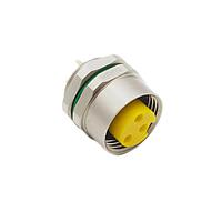 Bulgin PXMBNI78FPF03APCPG135 Connectors 3 Contacts 7/8" Front Panel Mounting Female 200mm Flying Leads