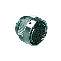 Amphenol SINE Systems AHDM06-24-21SR Connectors SZ 24 PLUG 21 POS SOCKET RED ARGMNT