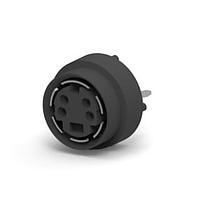 AMP Connectors - TE Connectivity 750315-2 Connectors 4 POS MINI-DIN VRT UNSHLD CONN