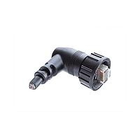 Amphenol LTW RDP-5SAMMM-TRM7B03 Cat 5e RJ, Large Size, Plastic, 1.5A, Cat 5e, Right Angle, 3 Points Lock, Overmolded, Length 3000mm, IP67 Mated
