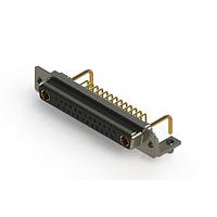 EDAC 630-27W2650-1NB Mixed Contact D-Sub Connectors Right-angle Power Combo D-Sub Connector