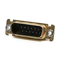 Cinch DACF15P Plug DSUB 15 M CRIMP FLOA G ZINC