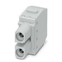 PHOENIX CONTACT 1424222 Inserts Contact insert module number of positions: 2 power contacts: 2 control contacts: 0 Socket Push-in connection 830 V 40 A 2.5 mm ... 6 mm application: Power