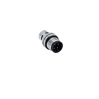 NorComp 858-005-10SRSS4 Circular Metric Connectors M12 5P A-CODE MALE SS SHELL, SS NUT