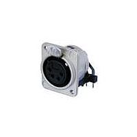 NEUTRIK NC4FDM3-H Receptacles 4P FEMALE RT ANGLE