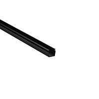 HellermannTyton 181-11000 Solid Wall Wiring Duct Solid Wall Wiring Duct, 1" x 1", Non-Adhesive, PVC, Black, 120ft/Carton