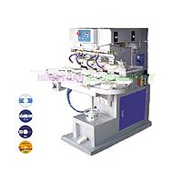 Hoystar GW-M4/CP Four Color Pad Printing Machine for CD/DVD with Conveyor Table (1000pcs/Hr)