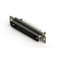 EDAC 627-27W2624-4N1 Mixed Contact D-Sub Connectors Vertical Combo Dsub