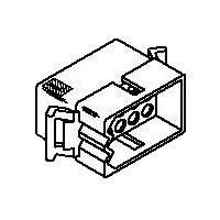 Molex 03-09-2159 Plug Housings 15 CIRCUIT PLUG