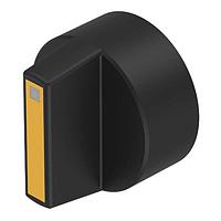 EAO 61-9028.40 Switch Hardware Rotating knob black/yellow D18 plastic