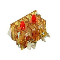 Eaton 10250T42E 2 NO 2NC LOGIC LEVEL Cont BLOCK- SPADE TERM