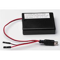 Microchip Technology ATBATTERY-CASE-4AAA Battery Case Battery case for 4 AAA Cells