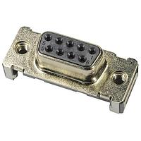HARTING 09551556612741 Receptacle 9p STR FE PL2 pin 4-40 nut