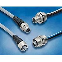 Omron Automation and Safety XS5P-D426-5 Connectors FrontPanel Socket + .5MCable+RearLockNut