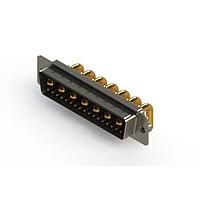EDAC 629-24W7640-3NA Mixed Contact D-Sub Connectors Right-angle Power Combo D-Sub Connector
