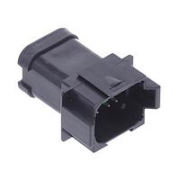 DEUTSCH - TE Connectivity DT04-08PB-P026 8-Way REC, 8P, BLK, BUSBAR 2X4, NICKEL, B