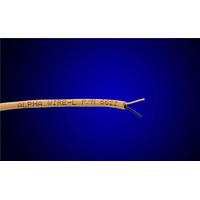 Alpha Wire 6633 WH005 Communication and Control 22 AWG, 3 Conductor Communication Cable, Unshielded, 100 ft - White