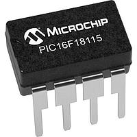 Microchip Technology PIC16F18115-I/P MCUs 14KB Flash, 512B RAM, 128B EEPROM, 12b Diff. ADCC, 2x16-bit dual PWM