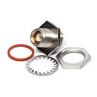 Trompeter / Cinch Connectivity Solutions BJ380 RF Connectors / Coaxial Connectors TRN BLKD Jack STR Solder Pot THRD