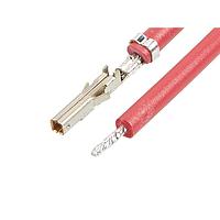 Molex 215341-2113 Pre-Crimped Lead MINI-FIT JR. F-S 225MM 18 AWG RD Sn