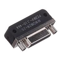Glenair MWDM2R-25PCBRP-.110-464 Micro-D D-Sub Connectors 25P R/A PIN MICRO D NICKEL W/ JACKPOST