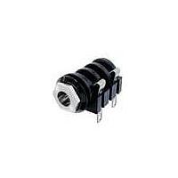 NEUTRIK NMJ4HC-S Phone Connectors Jack 1/4" mono switched - solder - supplied with chrome nose nut and NRJ-WB