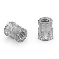 ATLAS AEWS-8125 Rivet Nut Atlas Rivet Nut, AEW, 360 Swaging Low Profile Head, Open End, Steel, Thread Size - M8,
