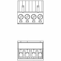 Amphenol Anytek TJ1051530000G Plugs TB PLU PLU DWON/SIDE