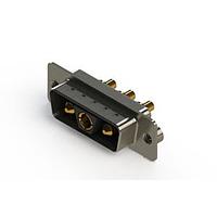EDAC 627-3WK3624-2N2 Mixed Contact D-Sub Connectors Vertical Combo Dsub
