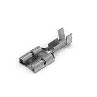 AMP Connectors - TE Connectivity 737439-3 Receptacle 250 FASTON REC 22-18 AWG TPBR