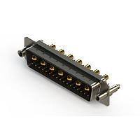 EDAC 627-24W7624-3N6 Mixed Contact D-Sub Connectors Vertical Combo Dsub