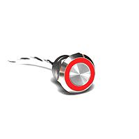 Bulgin MC22MOSRD Sealed 22mm Norm Op SST Red LED