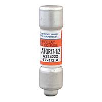 Mersen ATQR17-1/2 Power Fuses Fuse; Time-Delay; Class CC; 200kA I.R AC/100kA I.R DC; 600VAC/300VDC; 17.5A