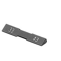 EAO 704.965.1 Switch Hardware SLOW-SWTCH ELMT T 1NO PIT SILVER