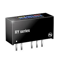 RECOM Power RY-2412D/P Isolated 1W DC/DC 1kV REG 24Vin +/-12Vout