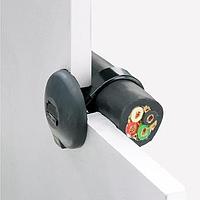 Panduit SSPM4HP-TL300 Cable Tie Mounts Panel Mount Tie with Pilot, 14.8L (376mm