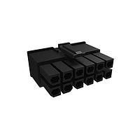 Amphenol FCI 10142707-06LF Headers & Wire Housings Minitek Power5.7 DR Rec Hsg 6Pos