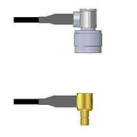 Amphenol Custom Cable Q-2C03I0003010i RF Cable Assemblies N-RP/SMB-RJ G174 10I