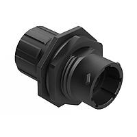 Amphenol SINE Systems RTS712N8PHEC03R Receptacles Receptacle, Jam Nut, 8 Position, Male, Shell Size 12, Silicone Seal and End Cap with Individual Reduced Wire Sealing