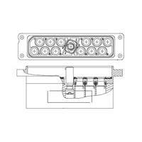 AMP Connectors - TE Connectivity 1604799-5 Connectors ASY RECEPT PANEL MT 12 POS