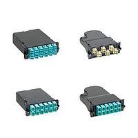 Panduit FCX-12-10BY Fiber Optic Cable Assemblies 12-fiber cassette OM3 50 m 6 duplex LC