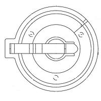 Eagle Plastic Devices 122-3224-GR 24.5 mm Battery Holder CR2477 COIN CELL HL