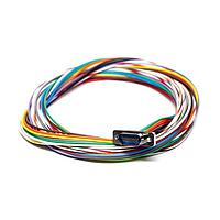 Glenair MWDM2L-15S-4K5-36B Micro-D D-Sub Connectors MICRO D PREWIRED CON 15CNT SKT #24AWG