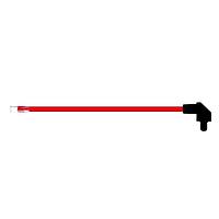 BIVAR SZR4-6.00-F5PGN-2 Flexible Light Pipes with LEDs 6 Inch, Red Fiber, Green Lens
