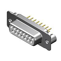 Molex / FCT 173109-0854 Standard Density FCT DSUB STR PC RCPT 09 PN W/CLINCH