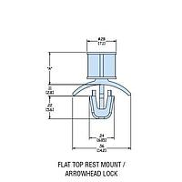 Heyco 10238 PCB Support HPS-08 NATURAL NYL PCB Support