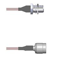 Amphenol Custom Cable Q-22053000R006i RF Cable Assemblies N-SJB/TNC-SP G316D 6I