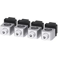 SIEMENS 3VA93740JD13 Wire Connector BREAKER 3VA6 400600A 1 WIRE CU LUG 4PC